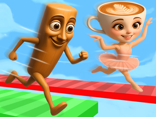 Screenshot of Brainrot Bridge Race 3D available on retro bowl 26 online
