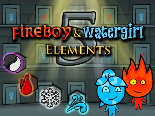 Screenshot of Fireboy Watergirl Elements available on retro bowl 26 online