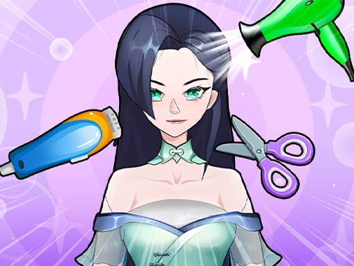 Screenshot of Fashion Stylist Salon Makeover available on retro bowl 26 online