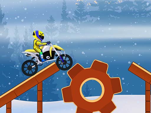 Screenshot of Moto Bike Extreme Hill Stunts available on retro bowl 26 online