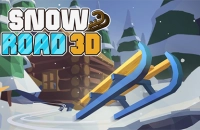 Screenshot of Snow Road 3D available on retro bowl 26 online
